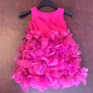 Marchesa Magenta Party Dress